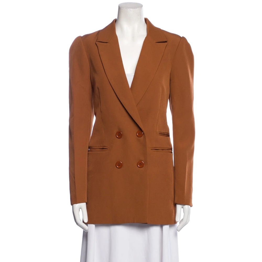 NWT WALTER BAKER Double-Breasted  Blazer PECAN